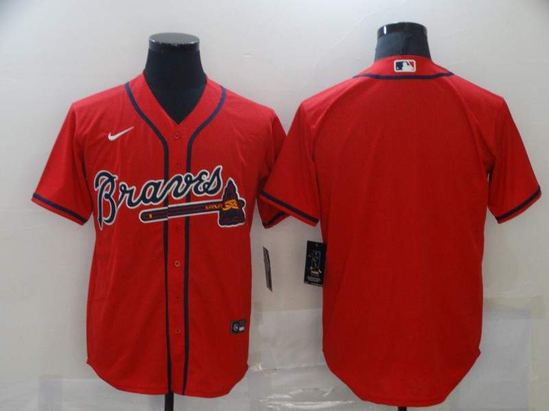 Atlanta Braves Red MLB Jersey