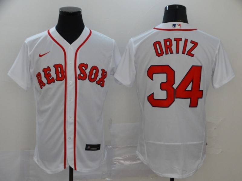 Boston Red Sox White Elite MLB Jersey