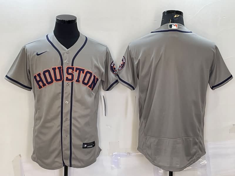 Houston Astros Grey Elite MLB Jersey