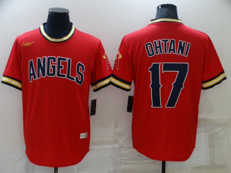 Los Angeles Angels Red Cooperstown Collection MLB Jersey