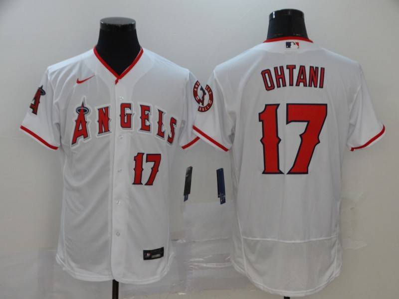 Los Angeles Angels White Elite MLB Jersey