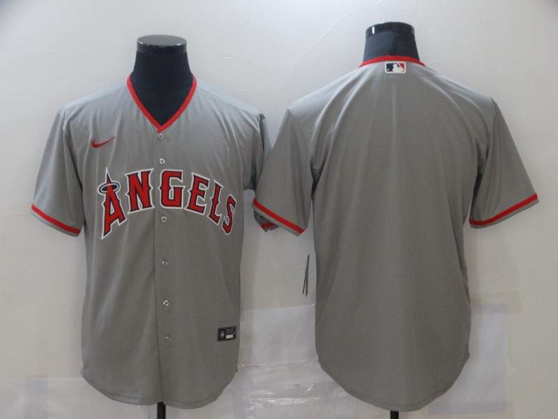 Los Angeles Angels Grey MLB Jersey