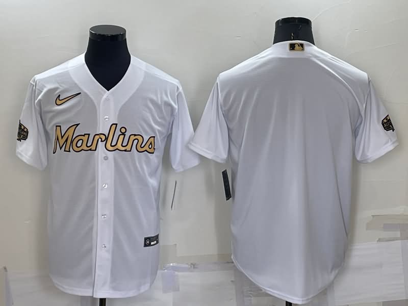 Miami Marlins White ALL STAR MLB Jersey