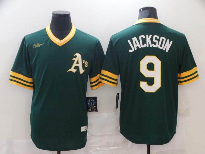 Oakland Athletics Green Cooperstown Collection MLB Jersey