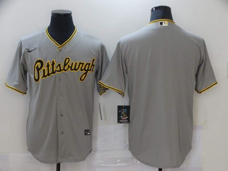Pittsburgh Pirates Grey MLB Jersey
