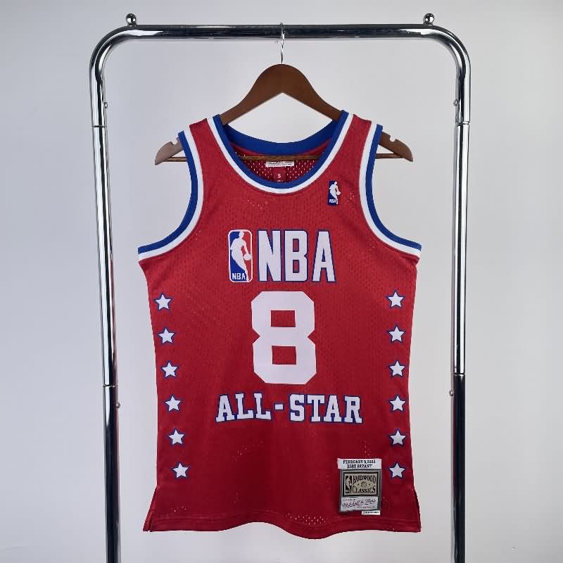 ALL-STAR 2003 Red Classics Basketball Jersey (Hot Press)