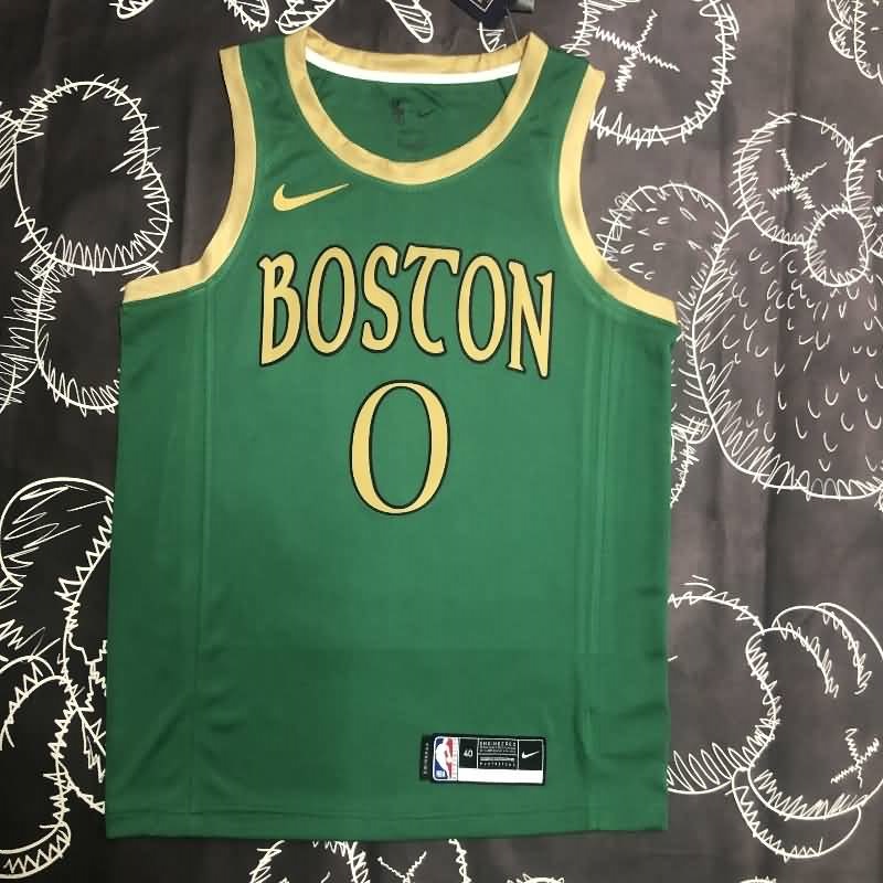 Boston Celtics 2020 Green City Basketball Jersey (Hot Press)