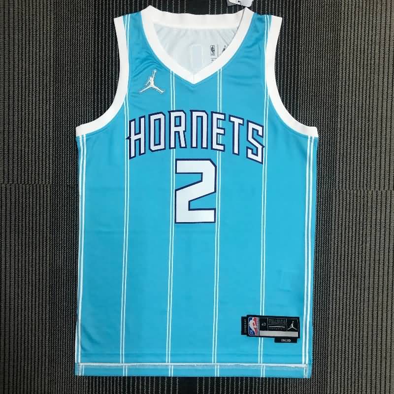 Charlotte Hornets 21/22 Green AJ Basketball Jersey (Hot Press)