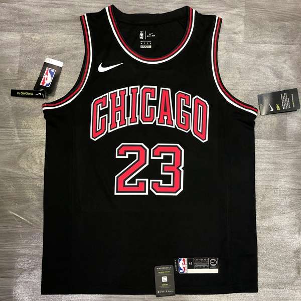 Chicago Bulls Black Classics Basketball Jersey (Hot Press)