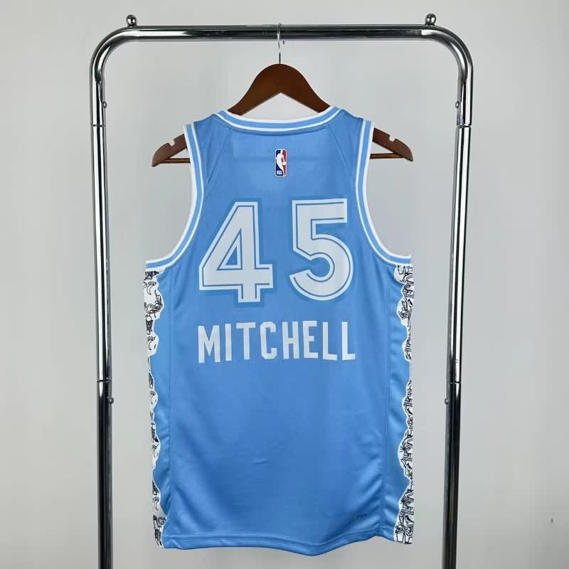 Cleveland Cavaliers 24/25 Blue City Basketball Jersey (Hot Press)