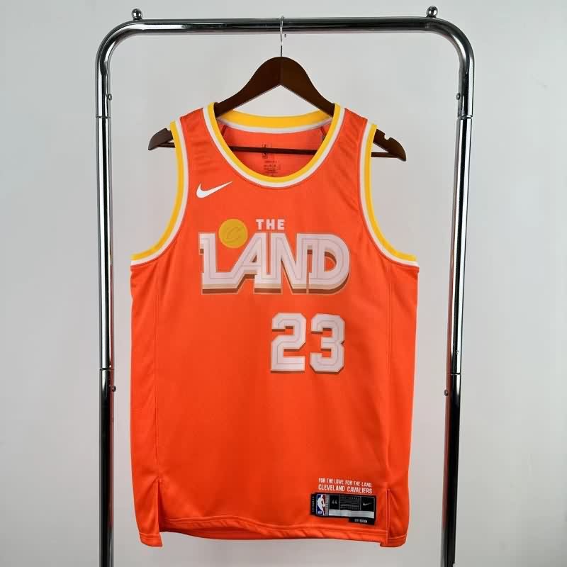 Cleveland Cavaliers 25/26 Orange City Basketball Jersey (Hot Press) Cleveland Cavaliers 25/26 Orange City Basketball Jersey (Hot Press)