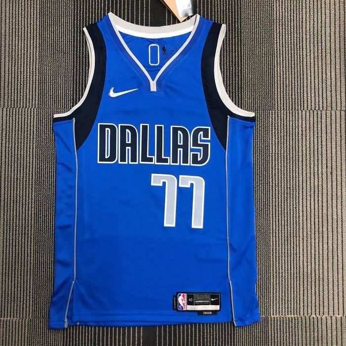 Dallas Mavericks 21/22 Blue Basketball Jersey (Hot Press)