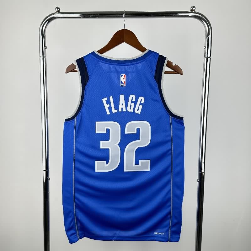 Dallas Mavericks 22/23 Blue Basketball Jersey (Hot Press)