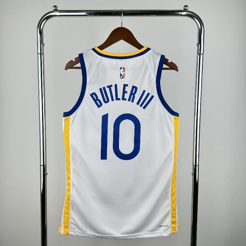 Golden State Warriors 22/23 White Basketball Jersey (Hot Press)