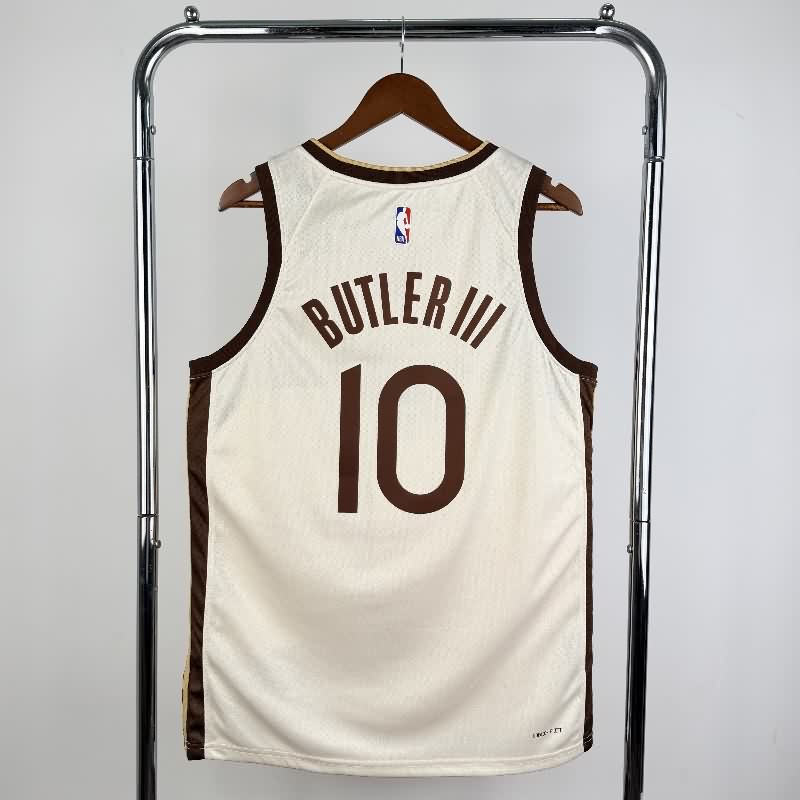 Golden State Warriors 25/26 Tan City Basketball Jersey (Hot Press)