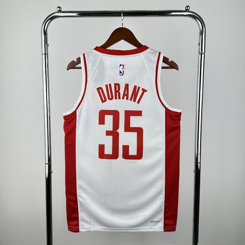 Houston Rockets 22/23 White Basketball Jersey (Hot Press)