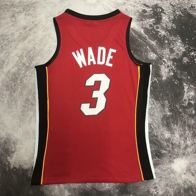 Miami Heat 2005/06 Red Classics Basketball Jersey (Hot Press)