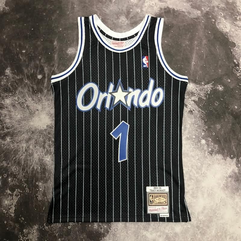 Orlando Magic 2003/04 Black Classics Basketball Jersey (Hot Press)