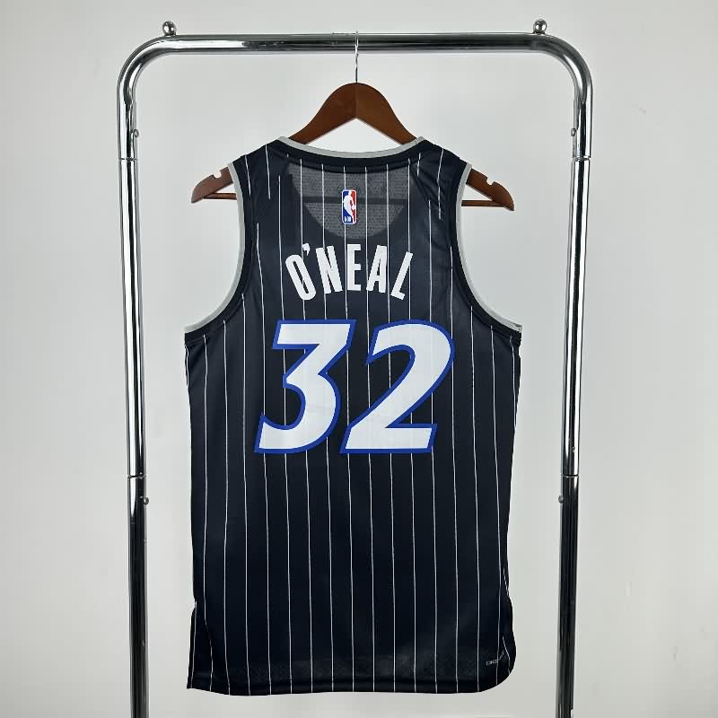 Orlando Magic 25/26 Black AJ Basketball Jersey (Hot Press)