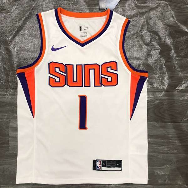 Phoenix Suns 2020 White Basketball Jersey (Hot Press)