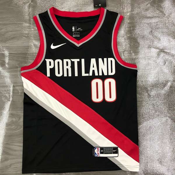 Portland Trail Blazers 20/21 Black Basketball Jersey (Hot Press)