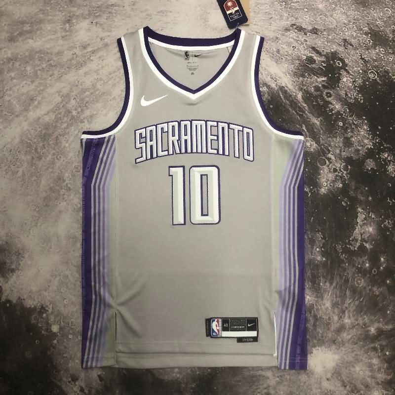 Sacramento Kings 22/23 Grey City Basketball Jersey (Hot Press)