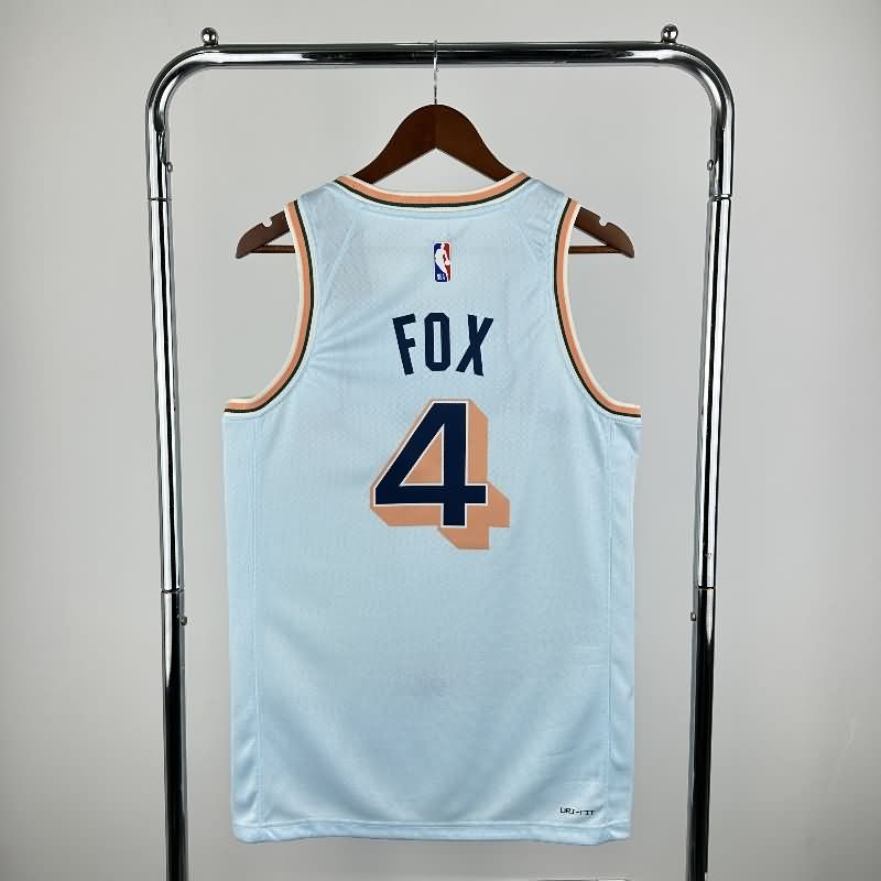 San Antonio Spurs 24/25 Grey City Basketball Jersey (Hot Press)