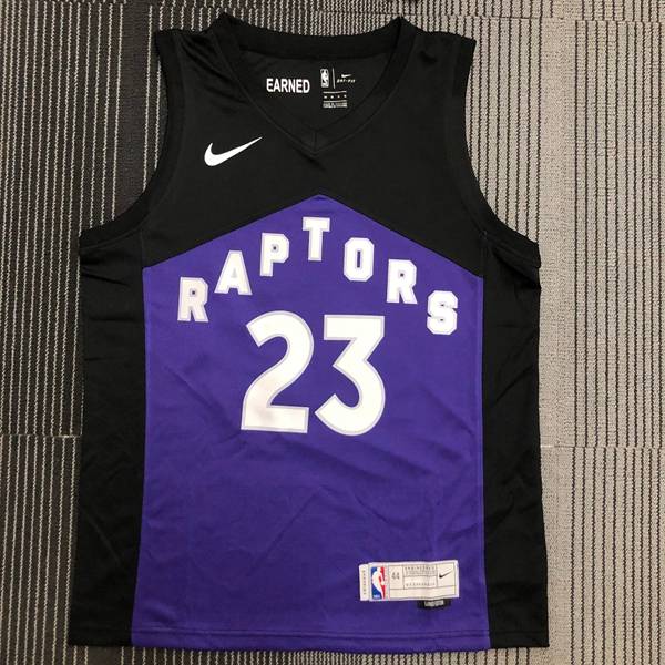 Toronto Raptors 20/21 Purple Black Basketball Jersey (Hot Press)