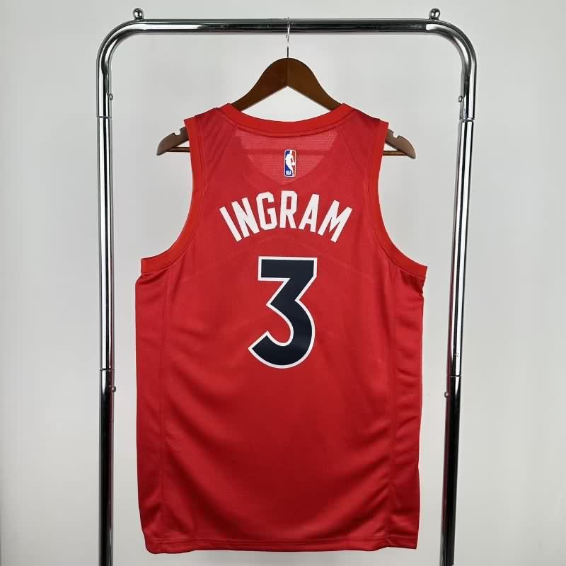 Toronto Raptors 22/23 Red Basketball Jersey (Hot Press)