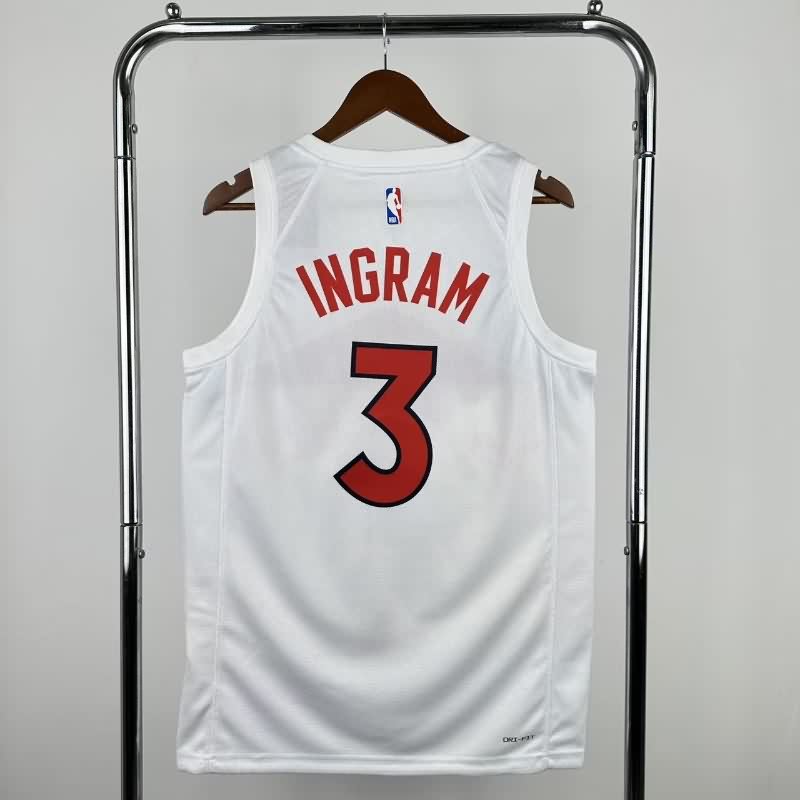 Toronto Raptors 22/23 White Basketball Jersey (Hot Press)
