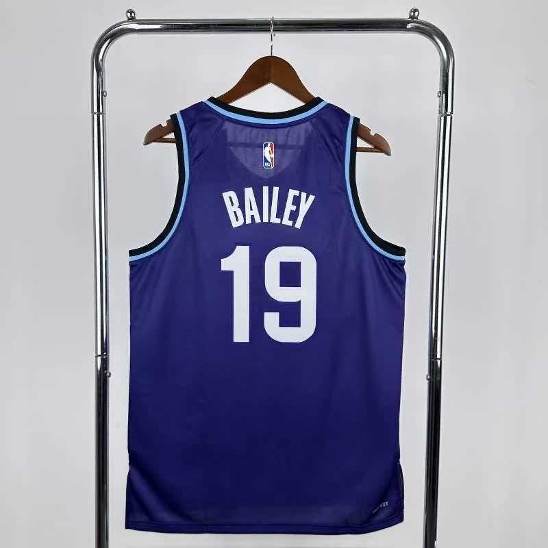 Utah Jazz 25/26 Purple Basketball Jersey (Hot Press)