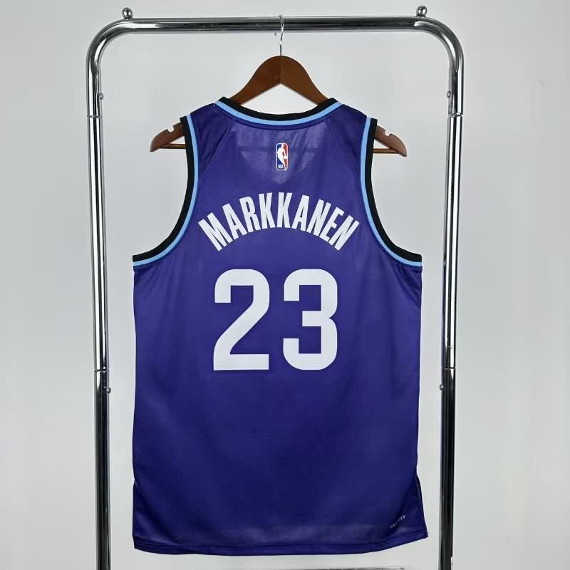 Utah Jazz 25/26 Purple Basketball Jersey (Hot Press)