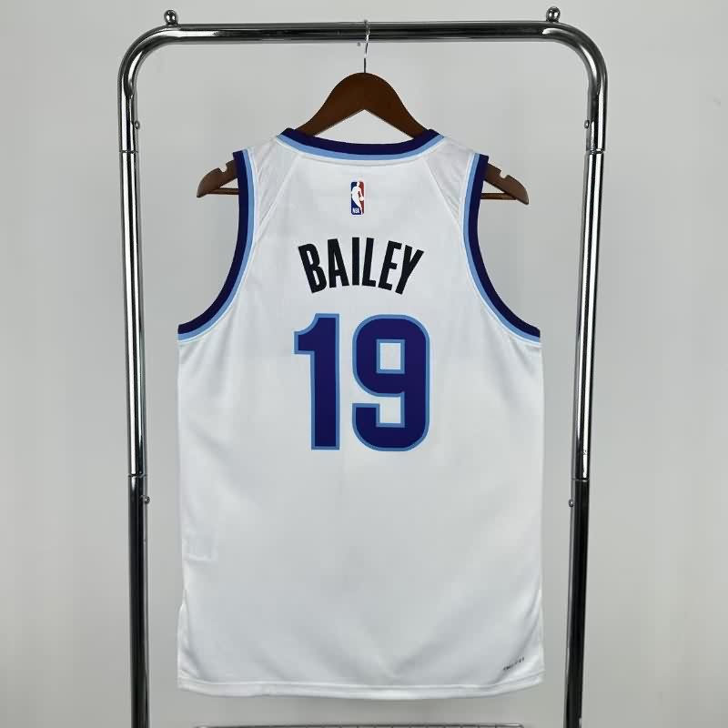 Utah Jazz 25/26 White Basketball Jersey (Hot Press)