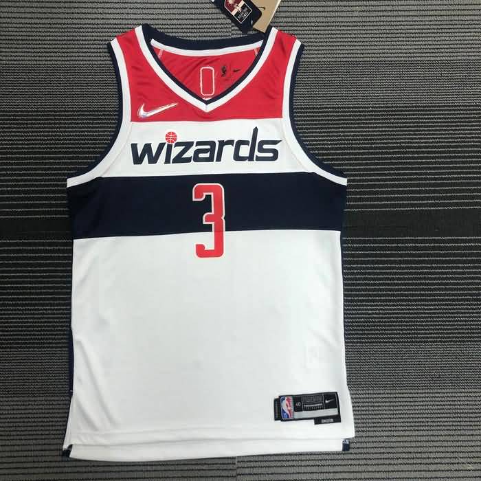 Washington Wizards 21/22 White Basketball Jersey (Hot Press)