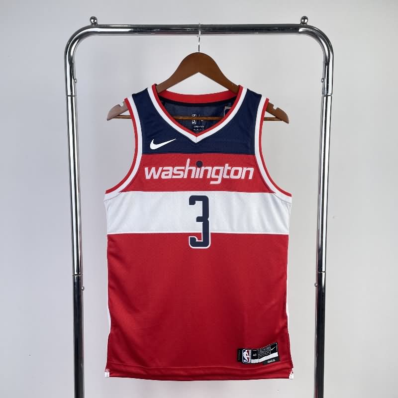 Washington Wizards 22/23 Red Basketball Jersey (Hot Press)