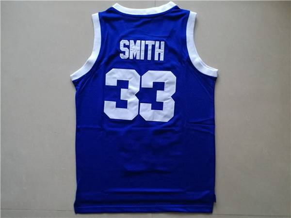 Movie #33 SMITH Blue Basketball Jersey (Stitched)