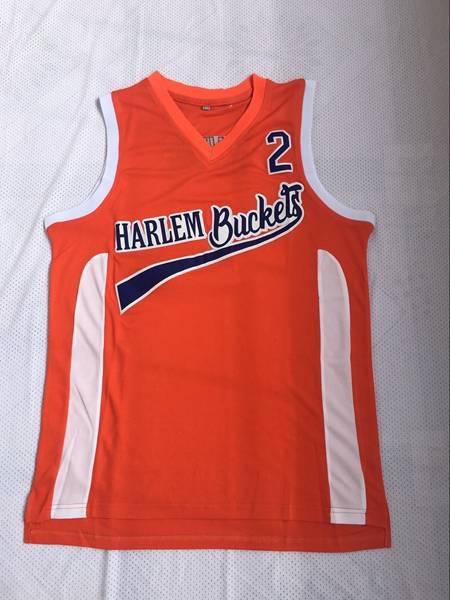 Movie #2 IRVING Orange Basketball Jersey (Stitched)