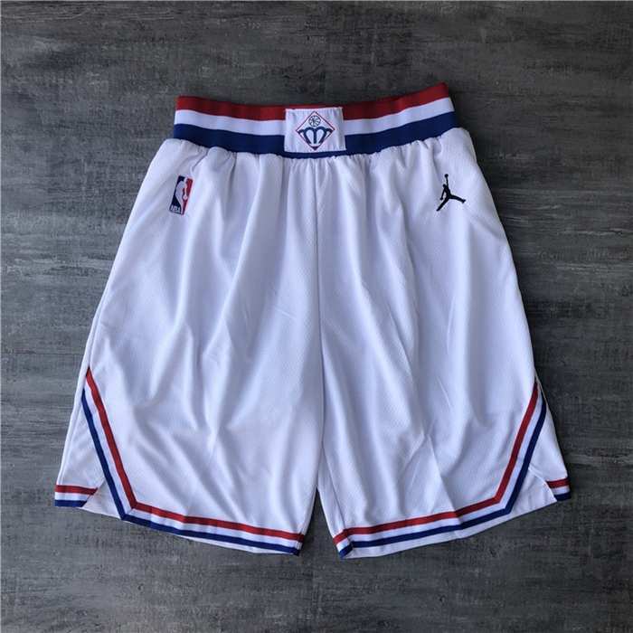 2019 All Star White Basketball Shorts