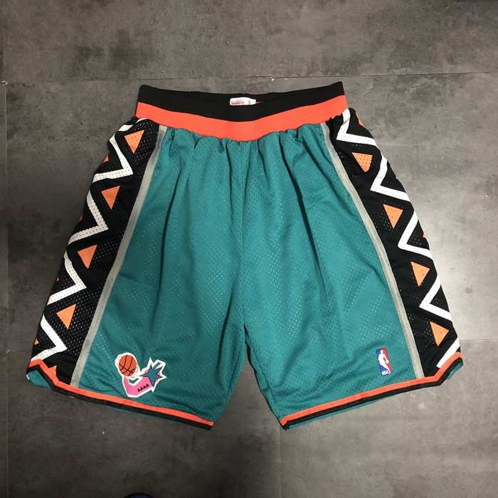1996 All Star Green Basketball Shorts