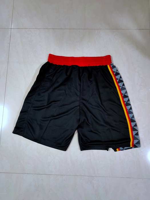 Atlanta Hawks Black Basketball Shorts