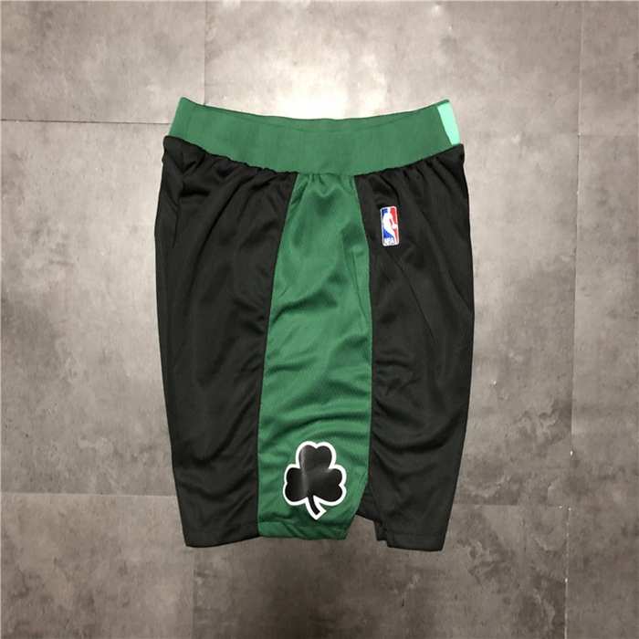 Boston Celtics Black Basketball Shorts