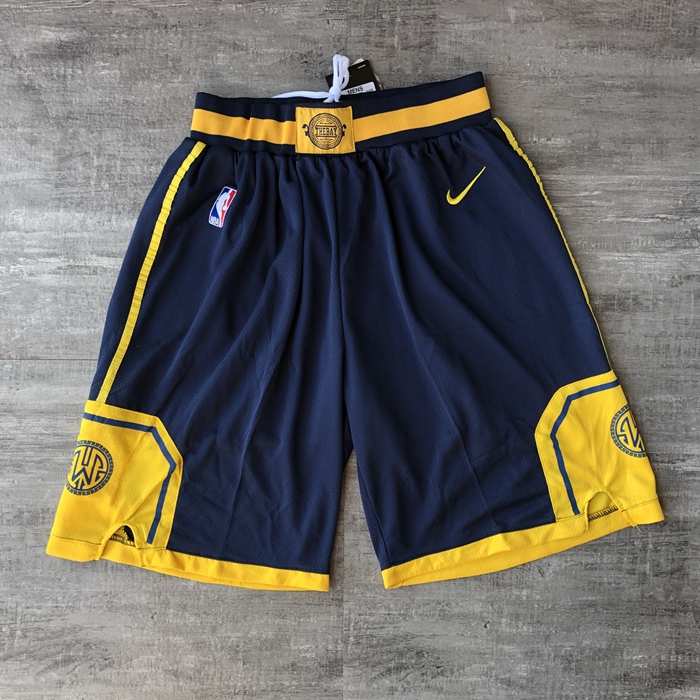 Golden State Warriors Dark Blue Basketball Shorts