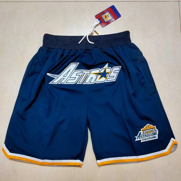 Houston Astros Just Don Dark Blue MLB Shorts 02