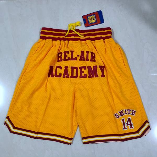 Movie Just Don Yellow Basketball Shorts