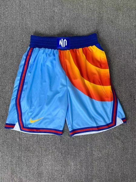 Movie Jam Just Space Blue Basketball Shorts