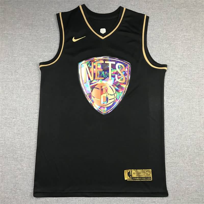 21/22 Brooklyn Nets DURANT #7 Black Basketball Jersey 02 (Stitched)