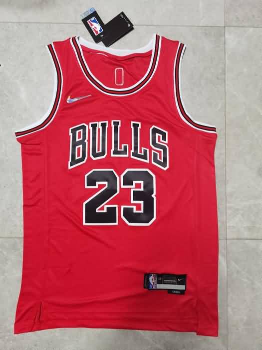 21/22 Chicago Bulls JORDAN #23 Red Basketball Jersey (Stitched)