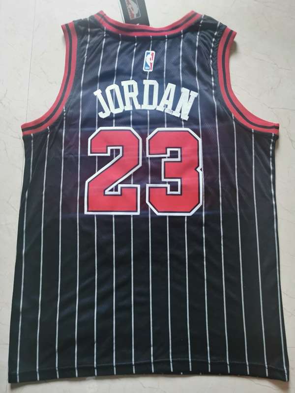 Chicago Bulls JORDAN #23 Black Classics Basketball Jersey (Stitched)
