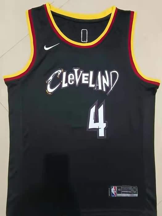 20/21 Cleveland Cavaliers MOBLEY #4 Black Basketball Jersey (Stitched)