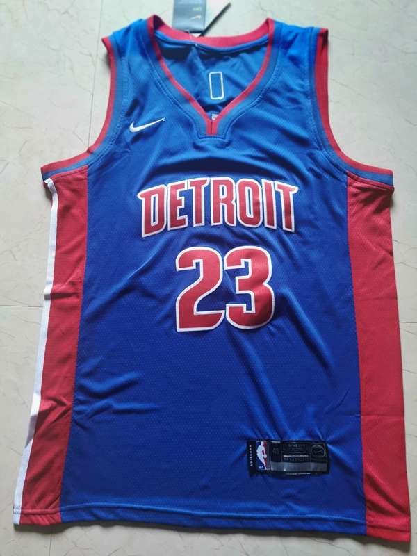 20/21 Detroit Pistons GRIFFIN #23 Blue Basketball Jersey (Stitched)